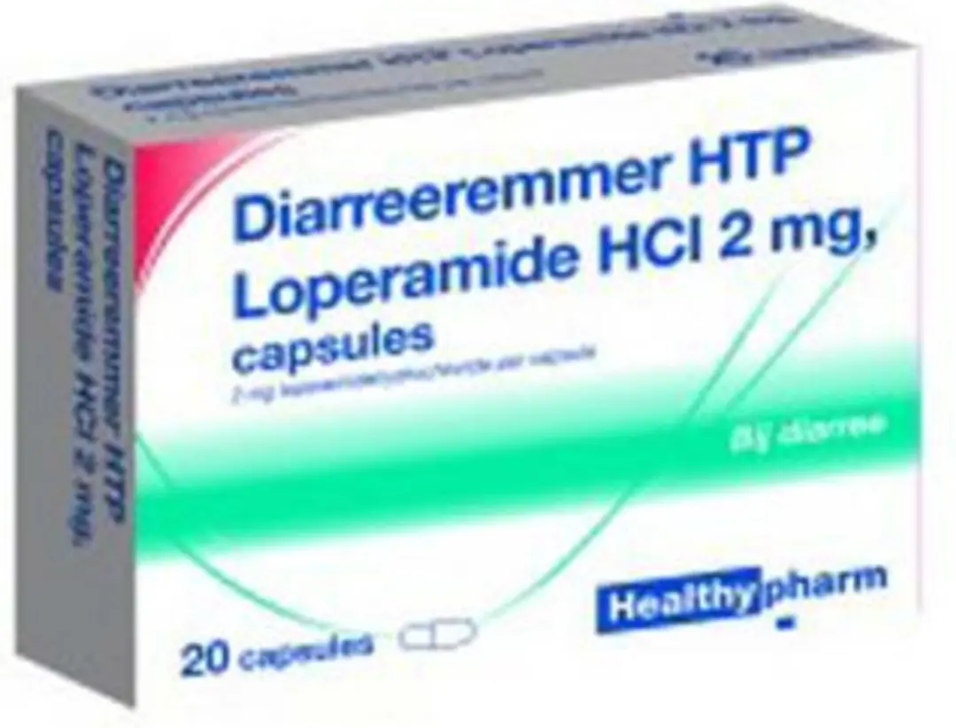 Healthypharm Diarreeremmer Loperamide HCI 2mg - 60 Capsules