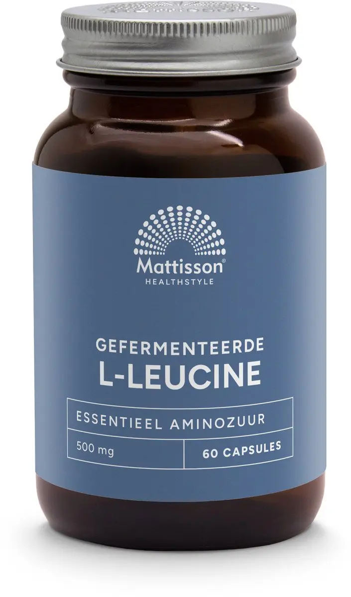 Mattisson L-Leucine 500mg - 60 Capsules