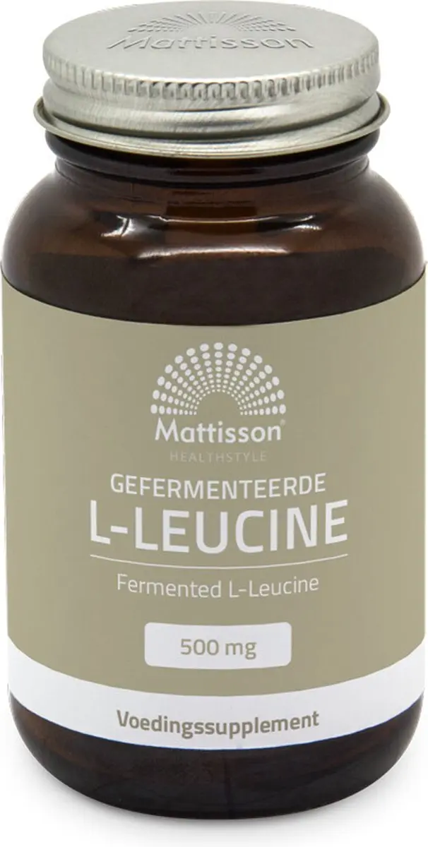 Mattisson L-Leucine 500mg - 60 Capsules