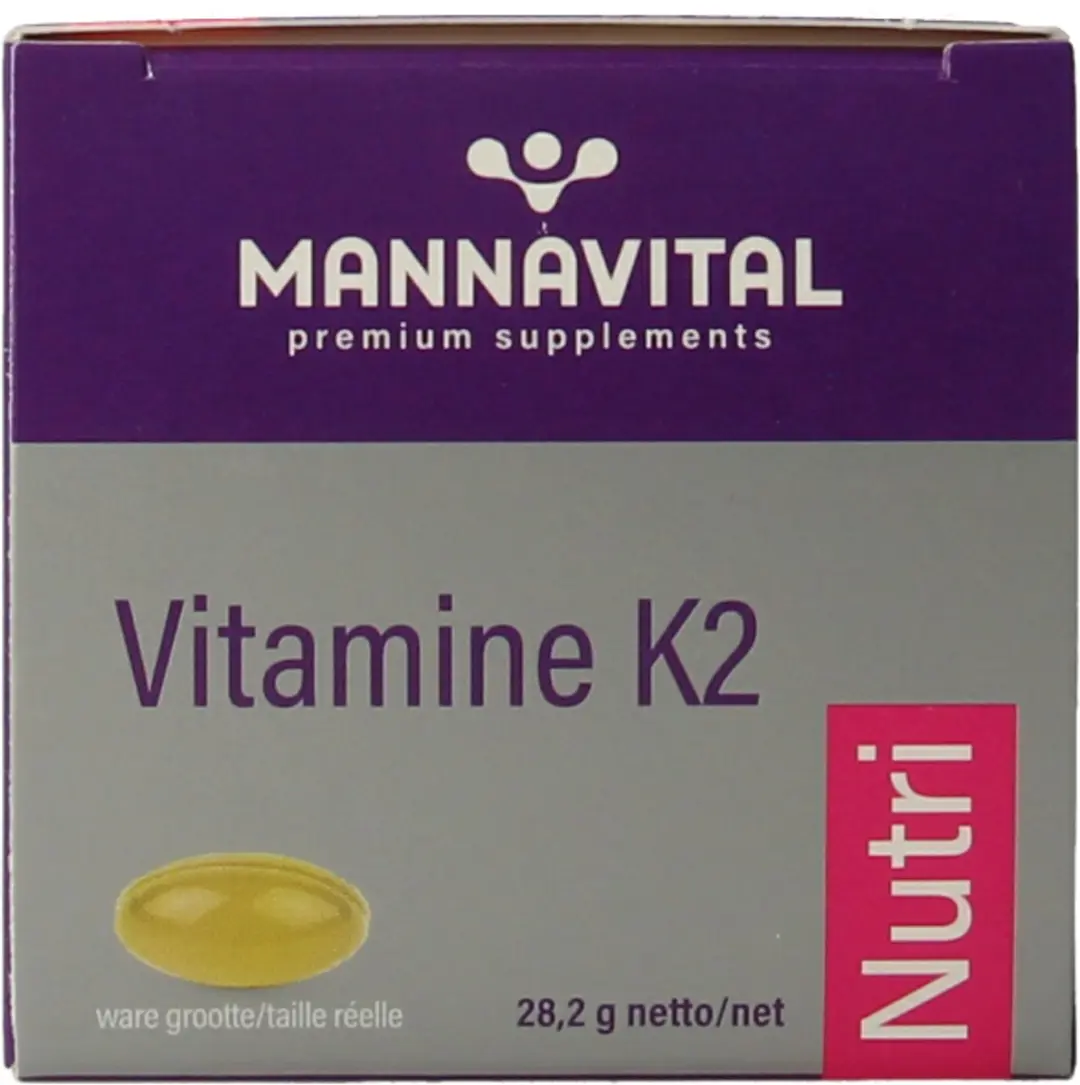 Mannavital Vitamine K2 60 Vegetarische Capsules