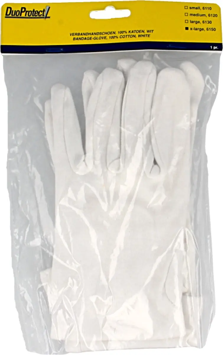 Duoprotect Handschoen Katoen XL
