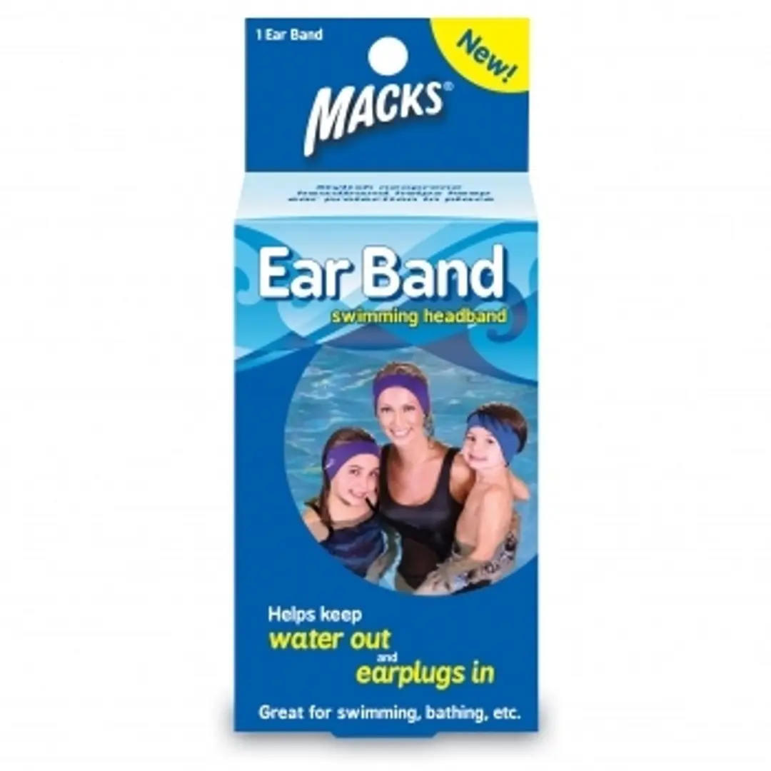 Macks Ear Band Swim - Blauw/Paars
