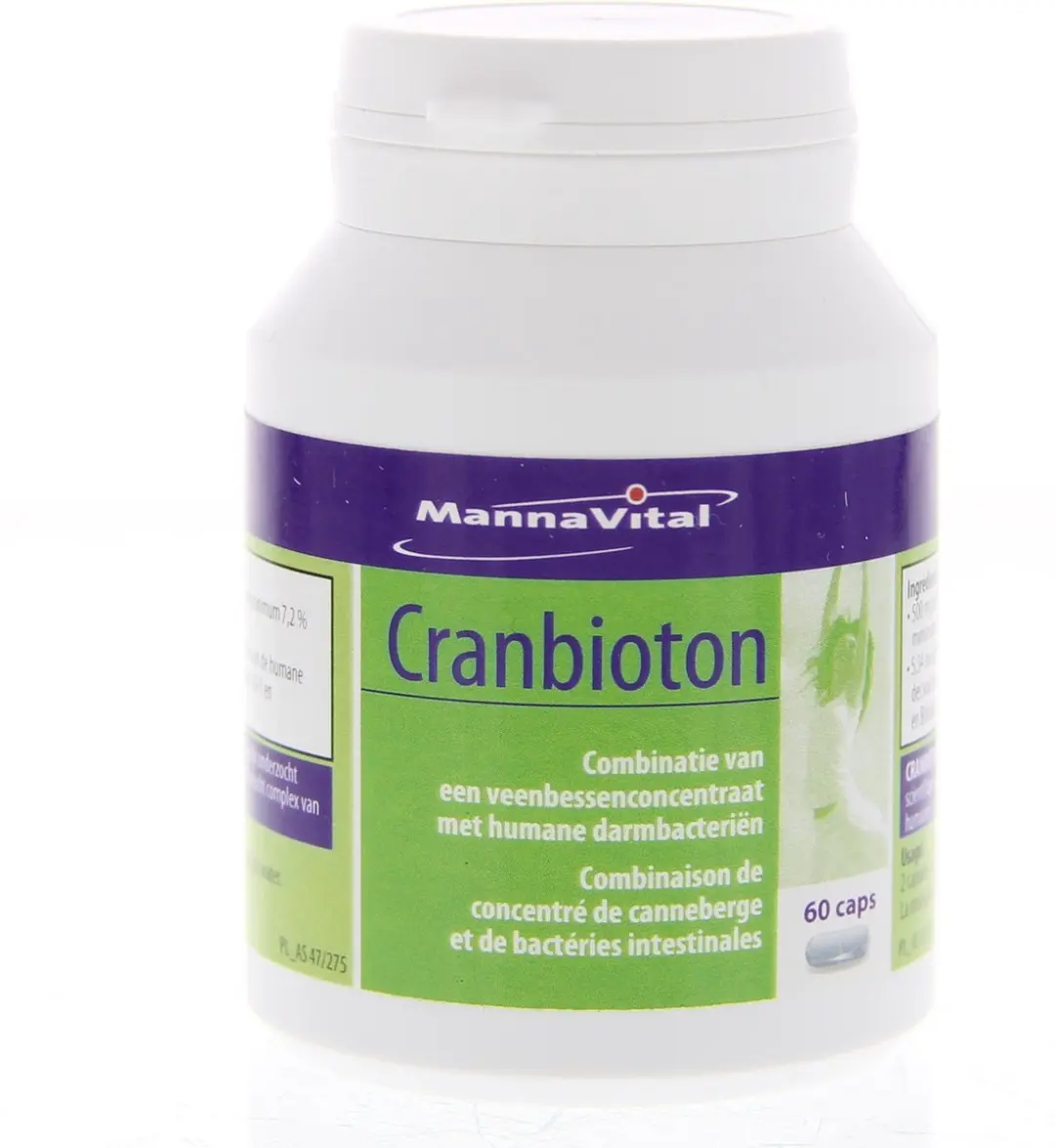 Mannavital Cranbioton 60 Capsules