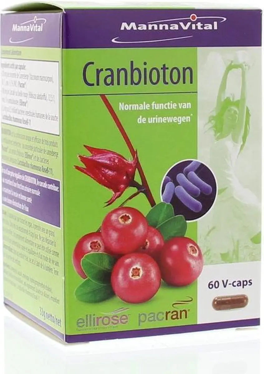 Mannavital Cranbioton 60 Capsules
