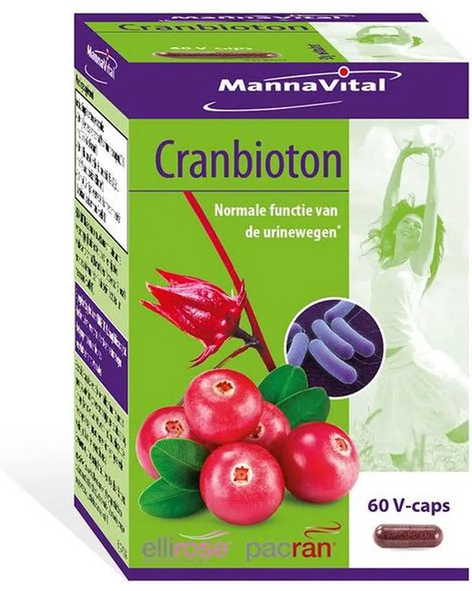 Mannavital Cranbioton 60 Capsules