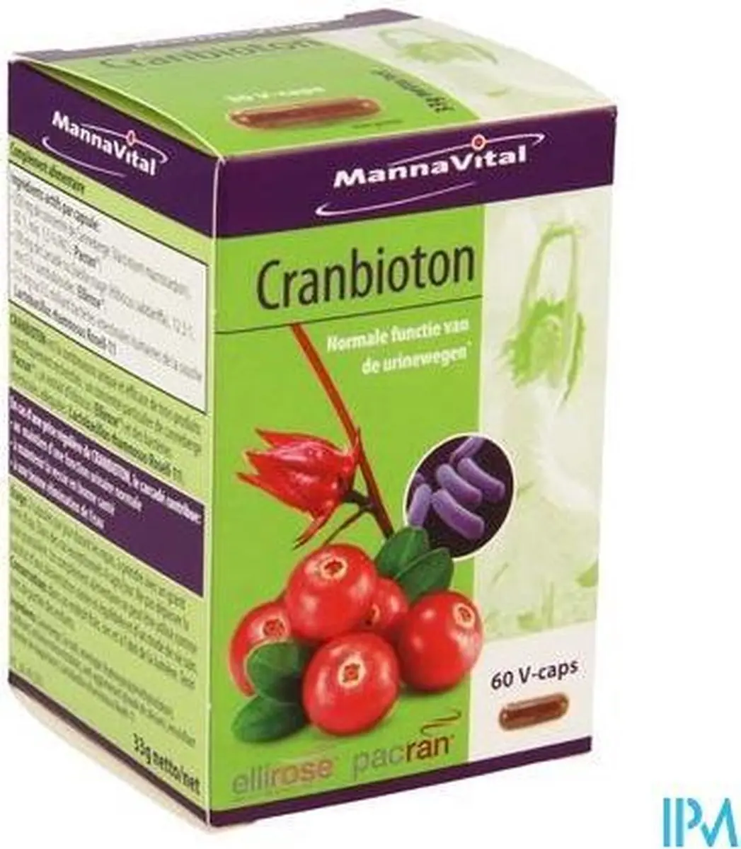 Mannavital Cranbioton 60 Capsules