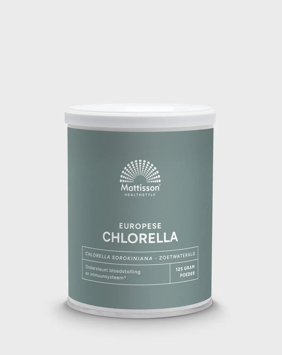 Mattisson Europees Chlorella Poeder 125g