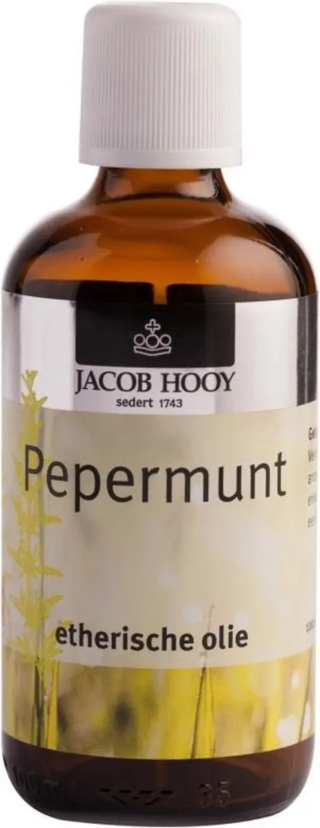 Jacob Hooy Pepermunt Etherische Olie 100ml - afbeelding 6 van 6