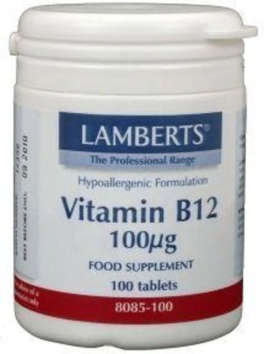 Lamberts Vitamine B12 100µ Tabletten - 100 Stuks