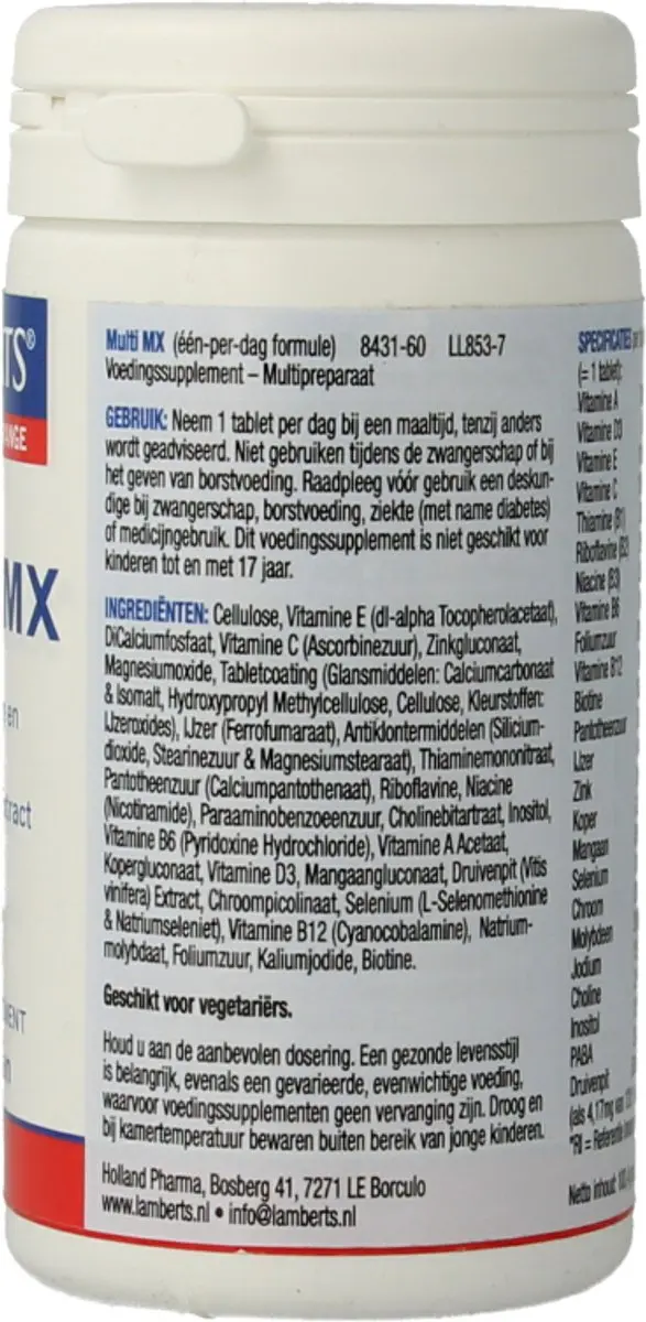 Lamberts Multi MX 60 Tabletten