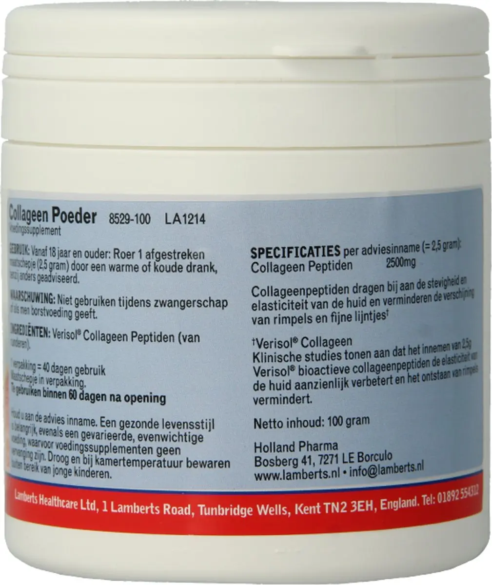 Lamberts Collageen Poeder 100g