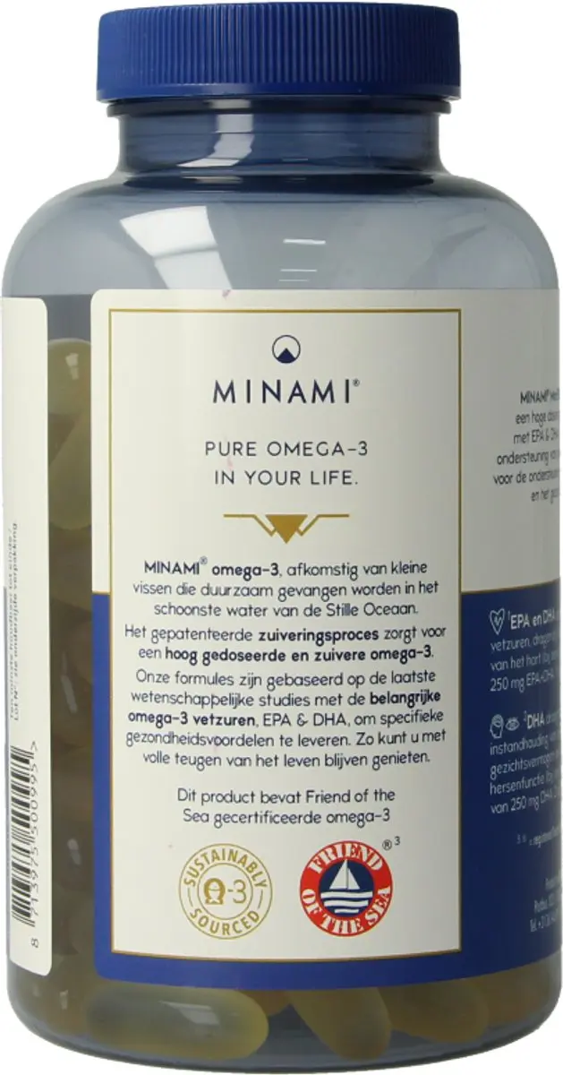 Minami MorEPA Original Omega-3 120 Softgels