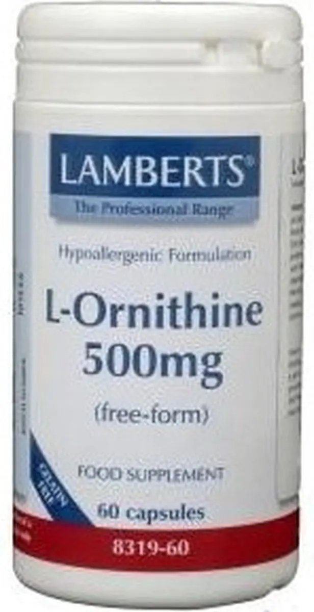 Lamberts L-Ornithine 500mg