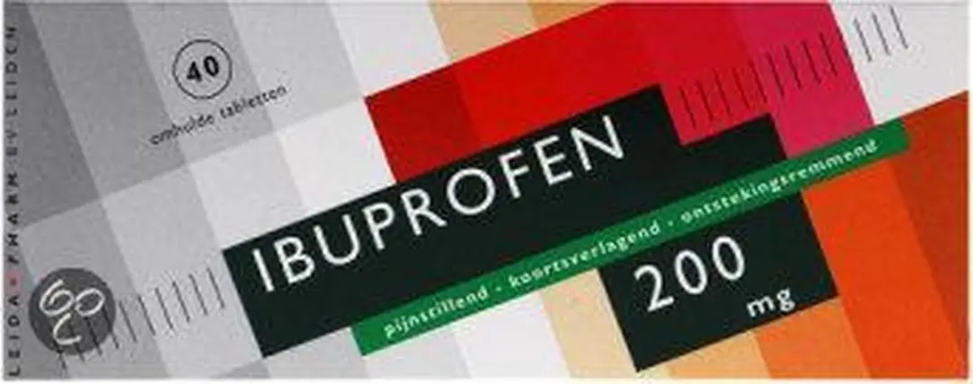 Leidapharm Ibuprofen 200mg - 40 Stuks