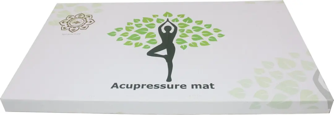 Green Tree Acupressuur Mat Boeddha - 49x49cm Oranje