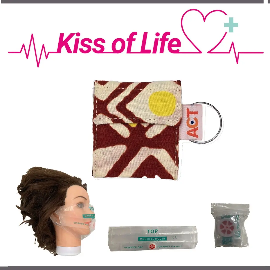 Kiss of Life CPR Mask Sleutelhanger