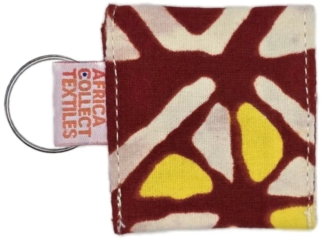 Kiss of Life CPR Mask Sleutelhanger - Roodbruin/Geel/Wit - afbeelding 6 van 6