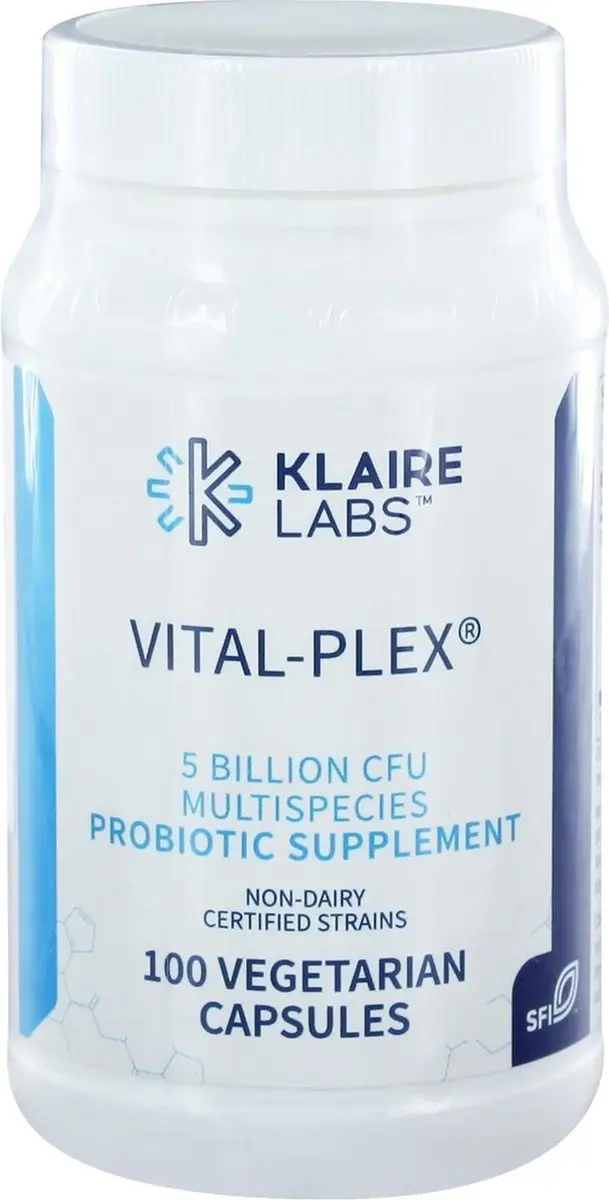 Klaire Labs Vital-Plex 100 Capsules - 100mg