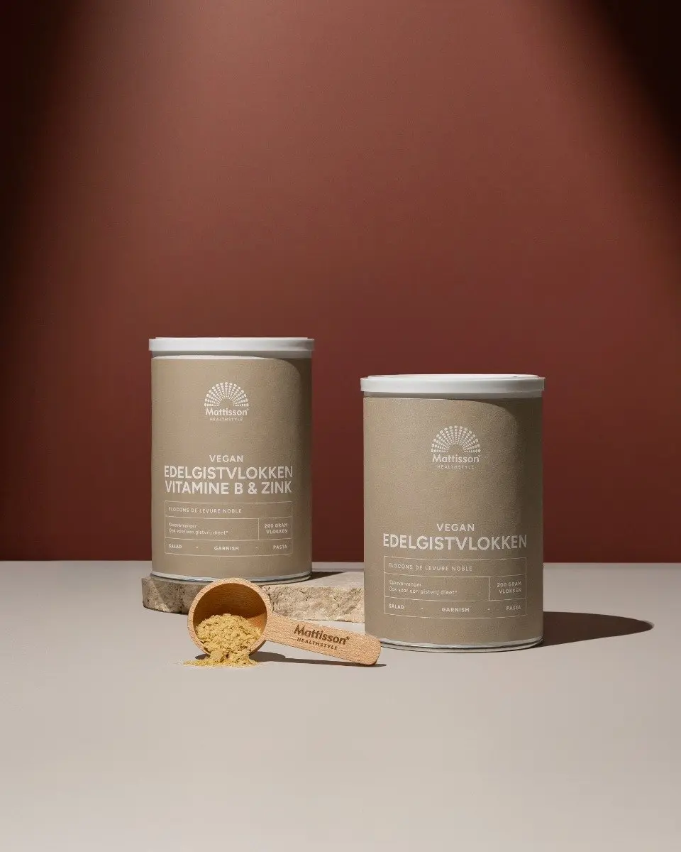 Mattisson Edelgistvlokken Vitamine B12 & Zink 200g
