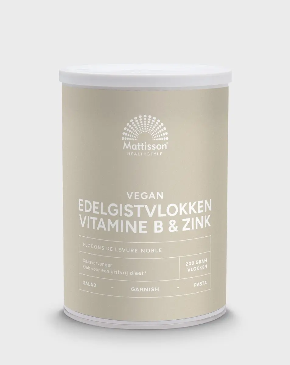 Mattisson Edelgistvlokken Vitamine B12 & Zink 200g