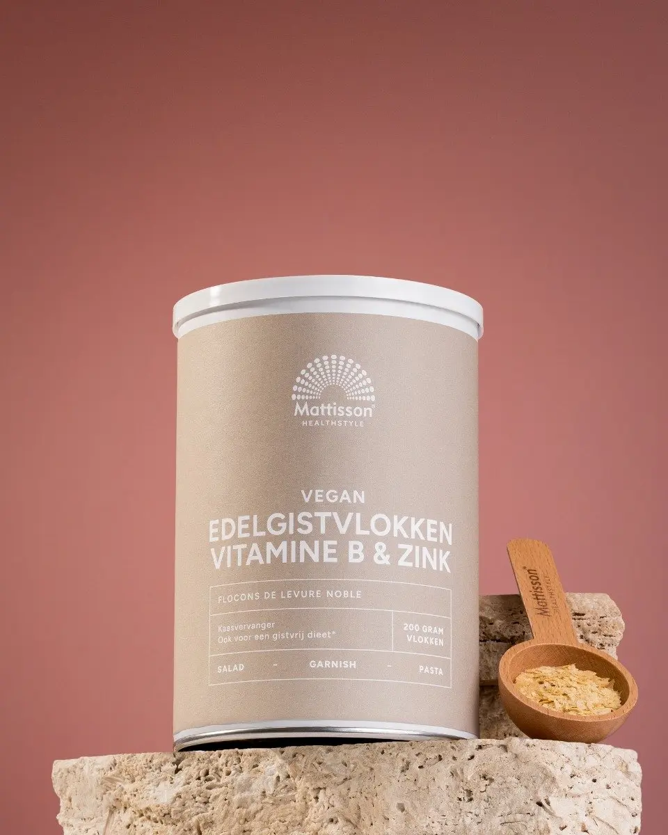Mattisson Edelgistvlokken Vitamine B12 & Zink 200g