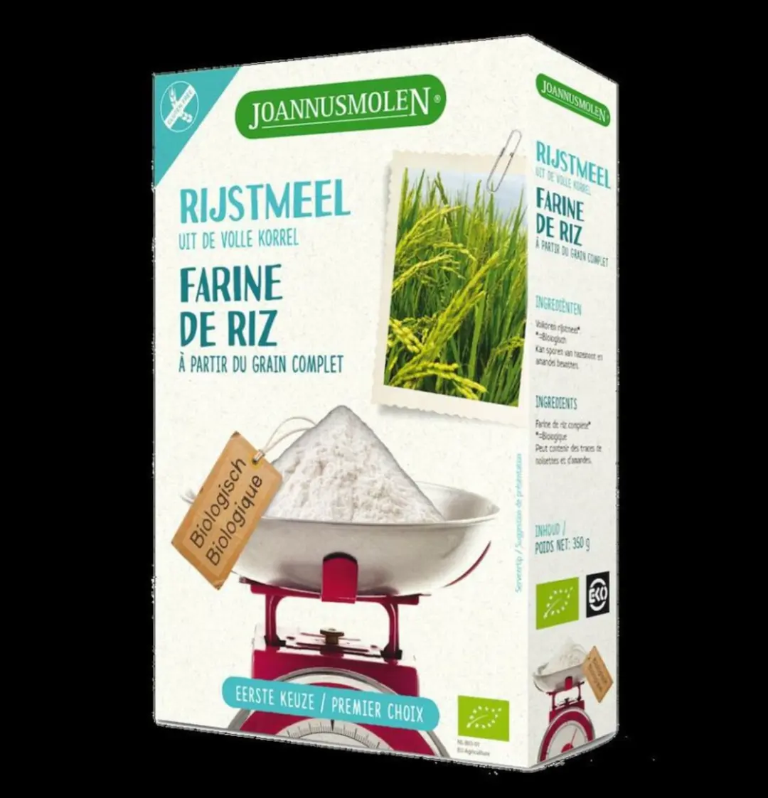 Joannusmolen Bioculinair Rijstemeel 350g