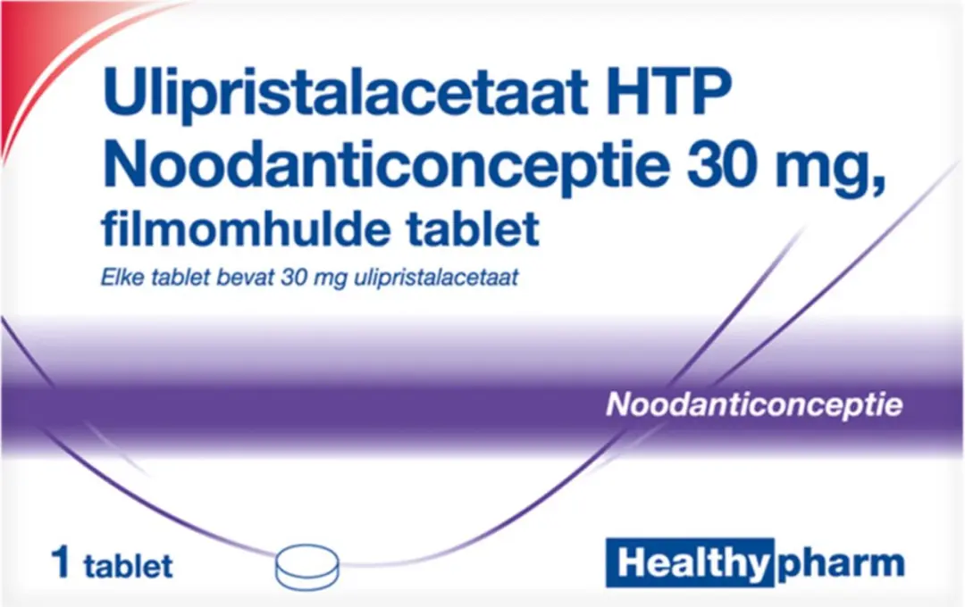Healthypharm Ulipristalacetaat 30mg Noodanticonceptie