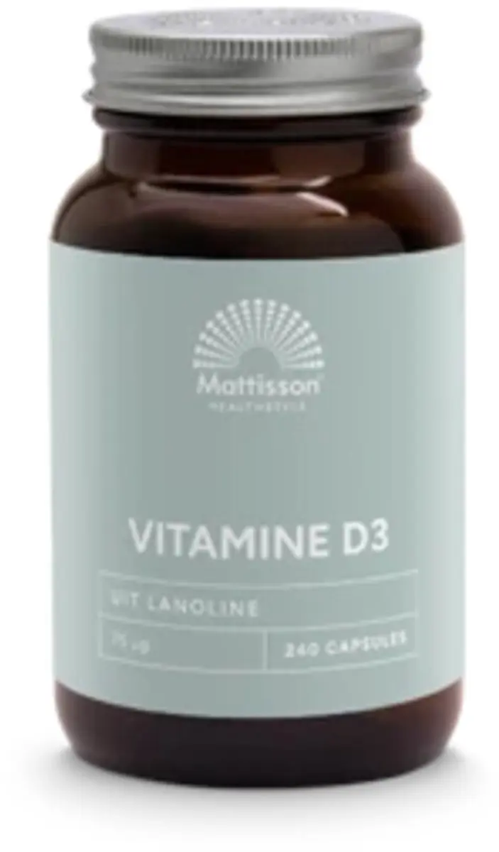 Mattisson Vitamine D3 75 Mcg 360 Capsules - 2x240