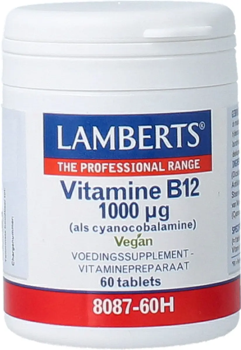 Lamberts Vitamine B12 1000µg - 60 Tabletten
