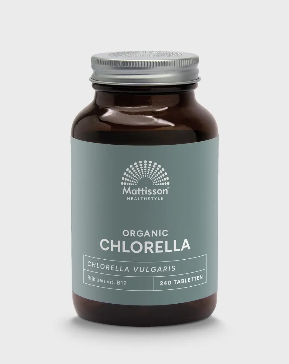 Mattisson Biologische Chlorella 500mg Tabletten