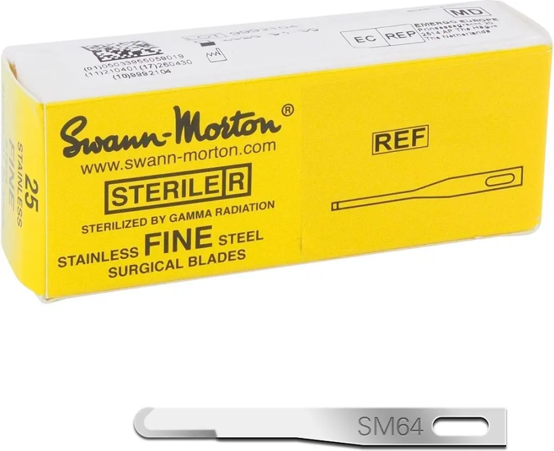 Swann Morton SM64 Chirurgisch Scalpelmesje
