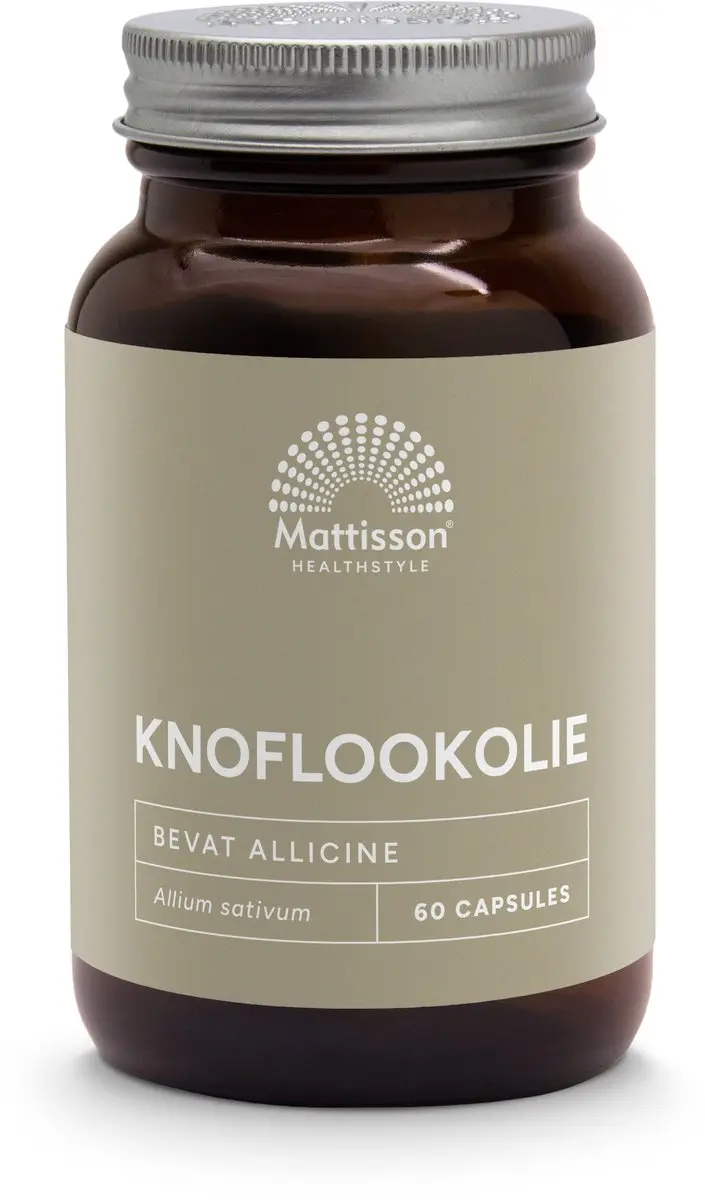 Mattisson Knoflookolie 1000mg 60 Capsules