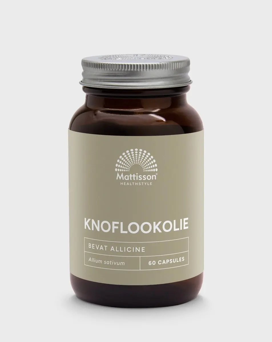 Mattisson Knoflookolie 1000mg 60 Capsules