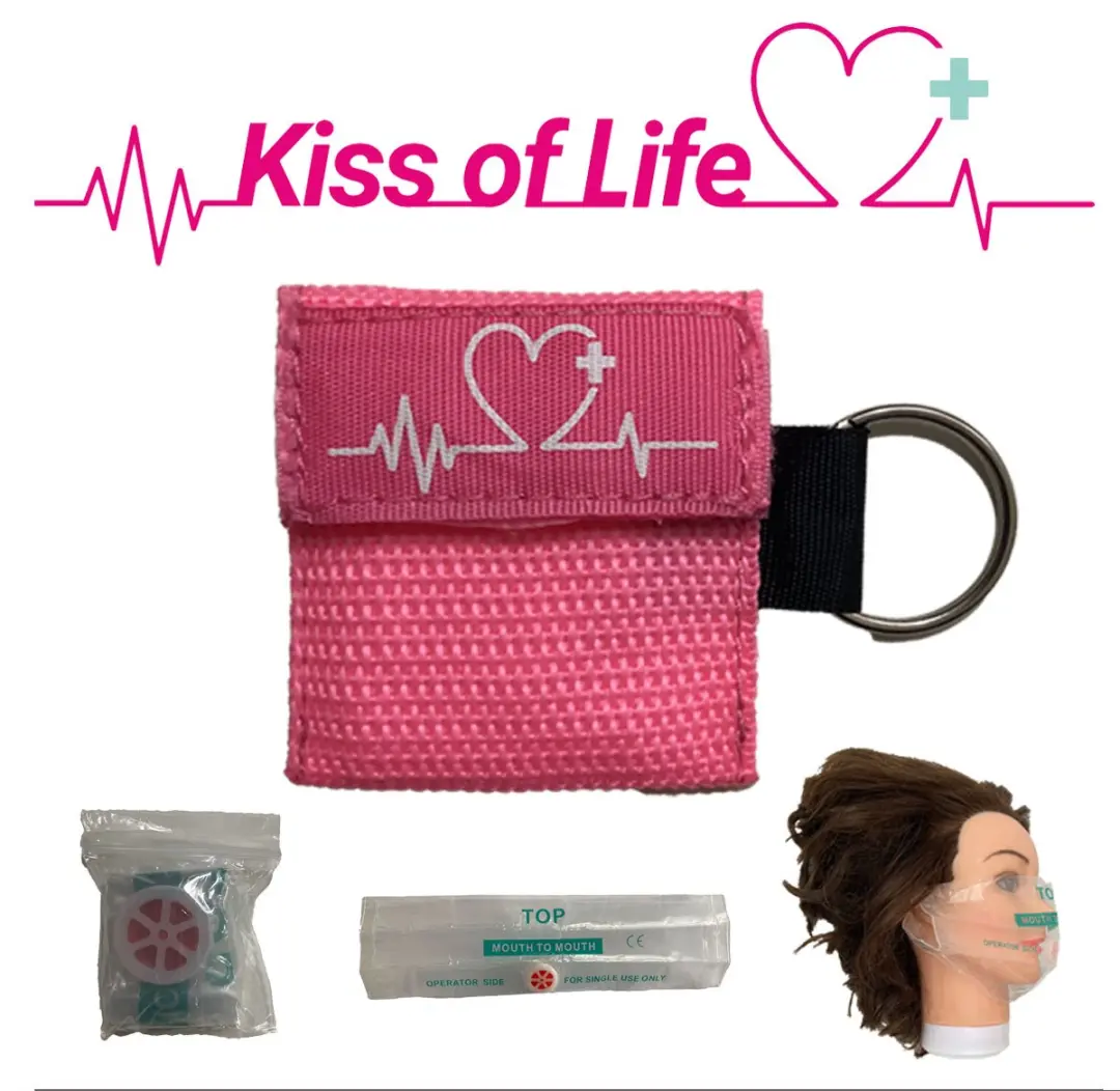 Kiss of Life Reanimatiemasker Roze