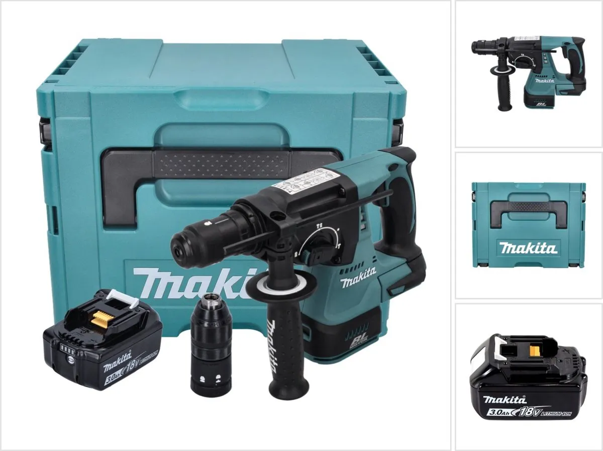Makita DHR243F1J Accuboormachine 18V SDS-plus