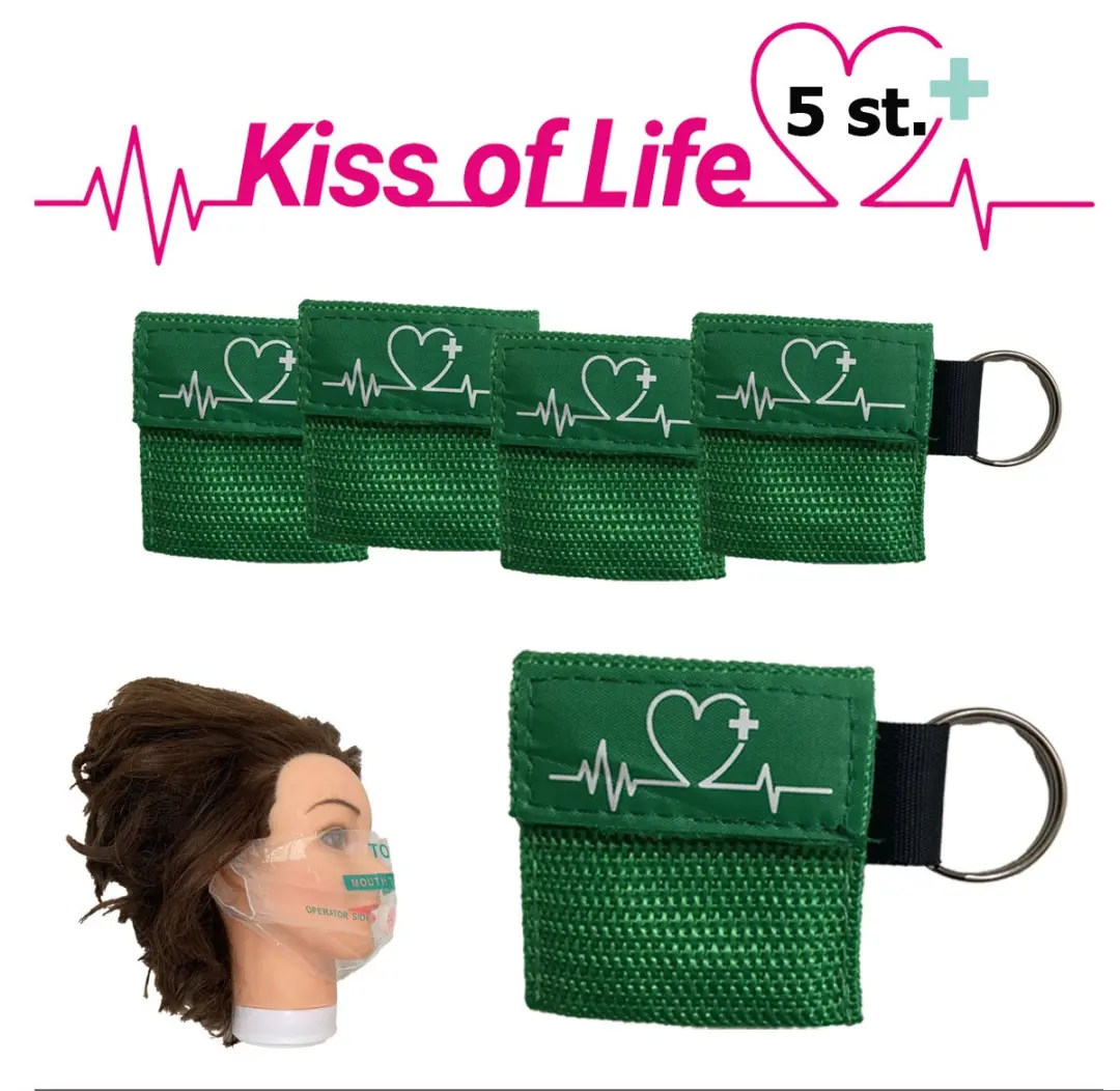 Kiss of Life Reanimatiemasker Sleutelhanger