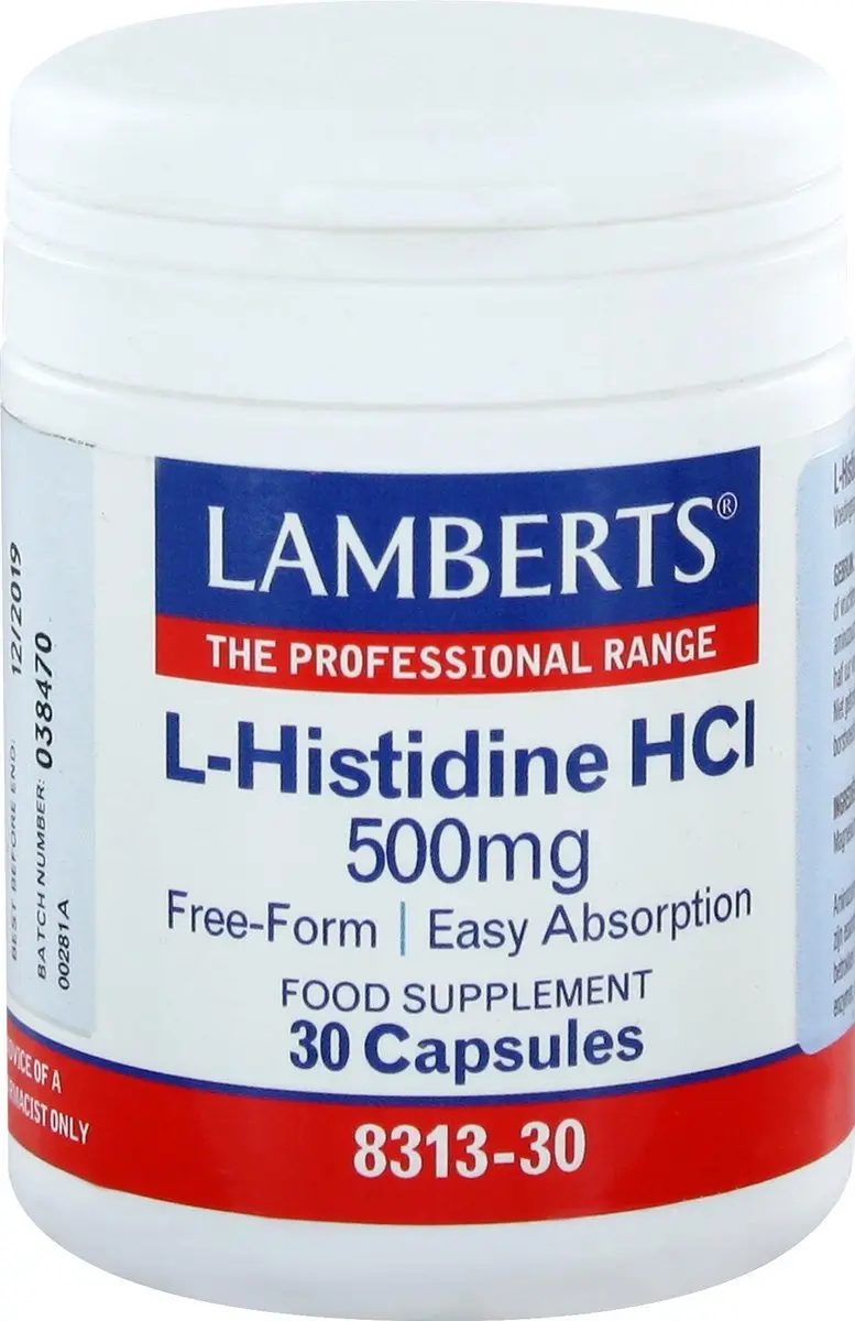 Lamberts L-Histidine 500mg
