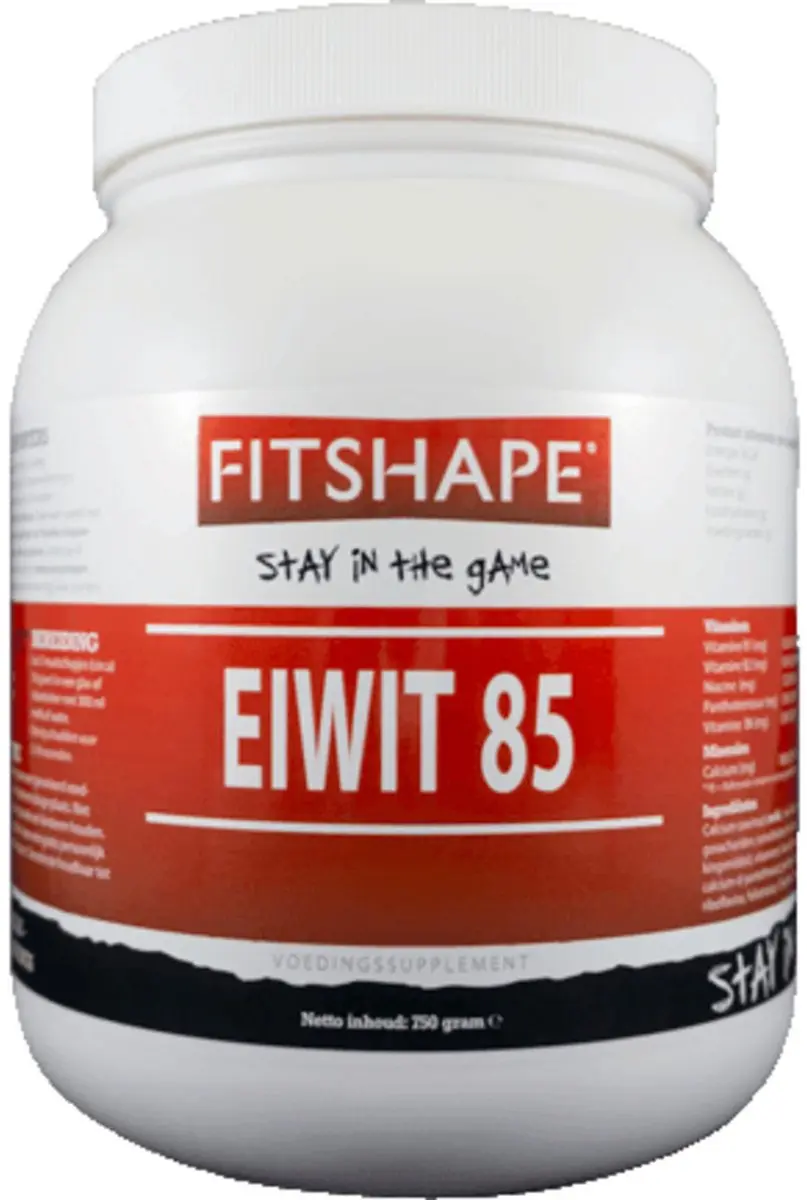 Fitshape Eiwit 85% Vanille 750g