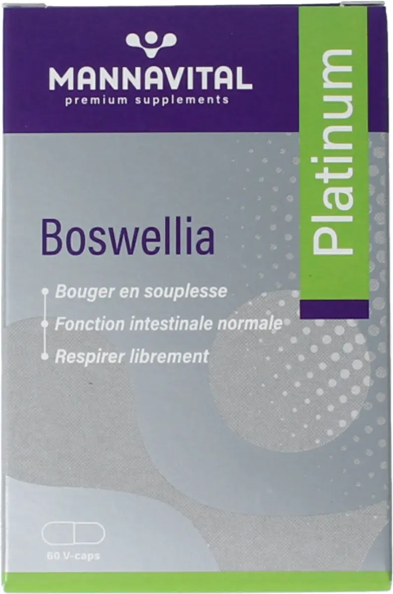 Mannavital Boswellia Platinum 60 Capsules