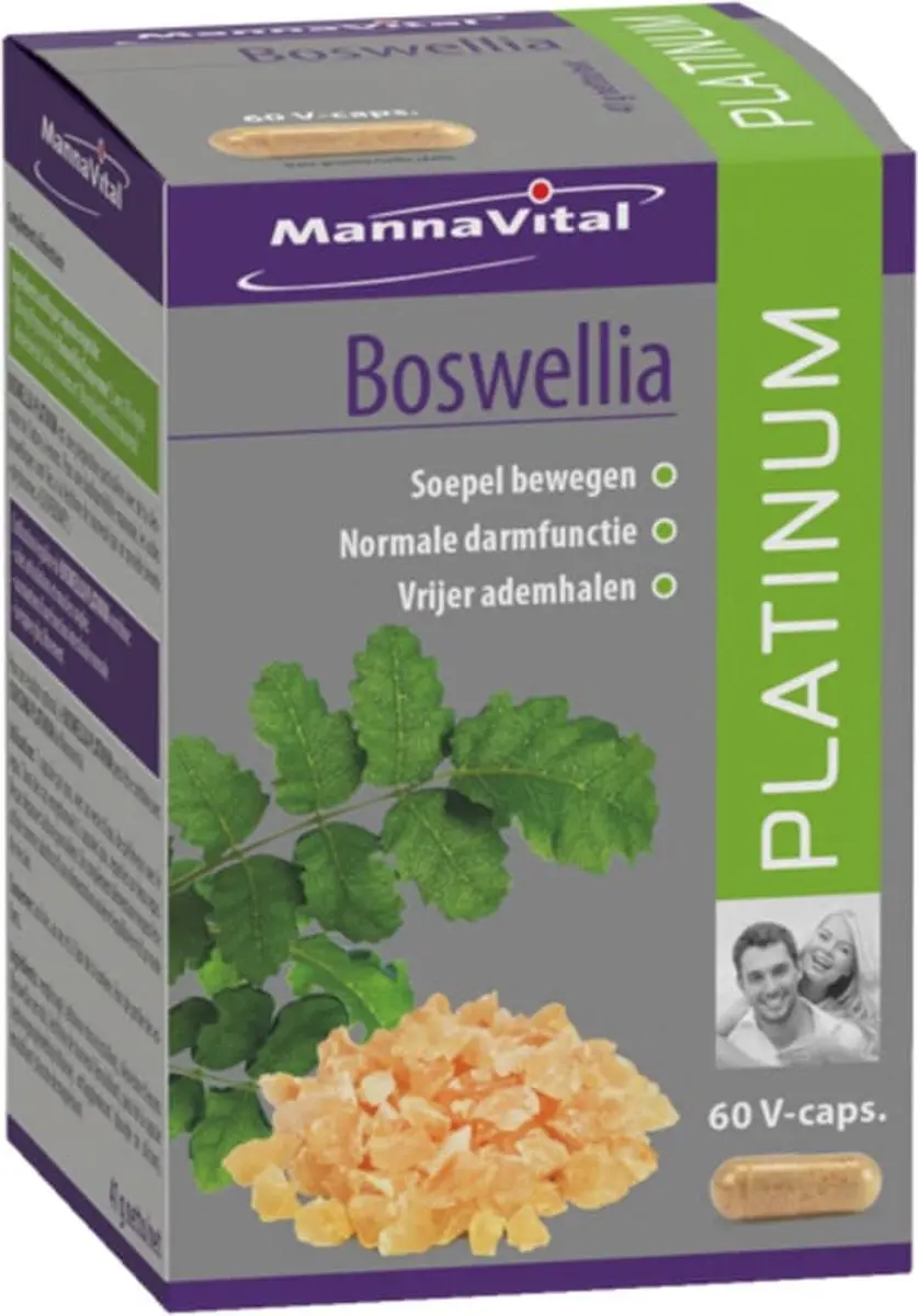 Mannavital Boswellia Platinum 60 Capsules