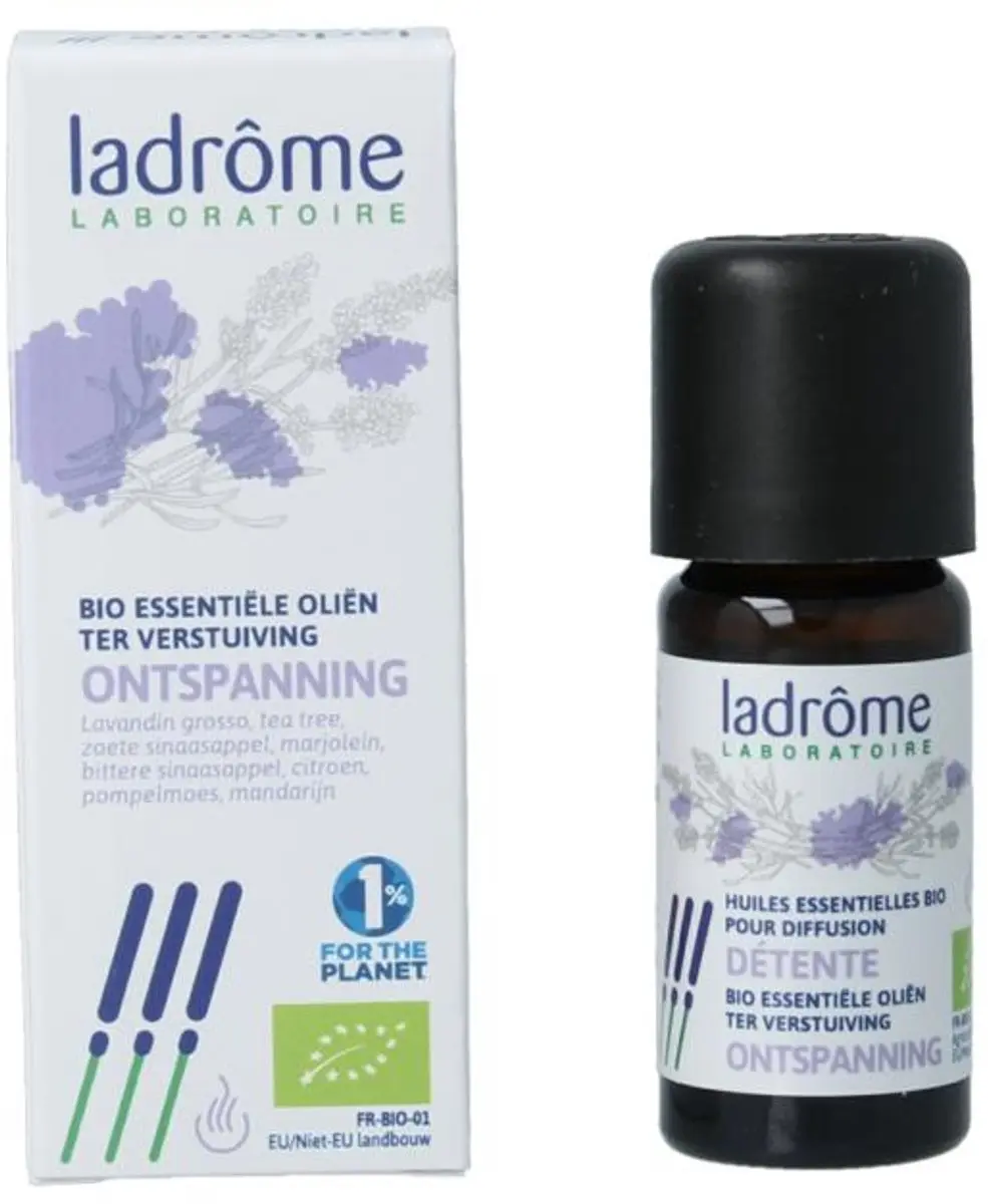 Ladrôme Ontspanningsmix Etherische Olie Bio 10g