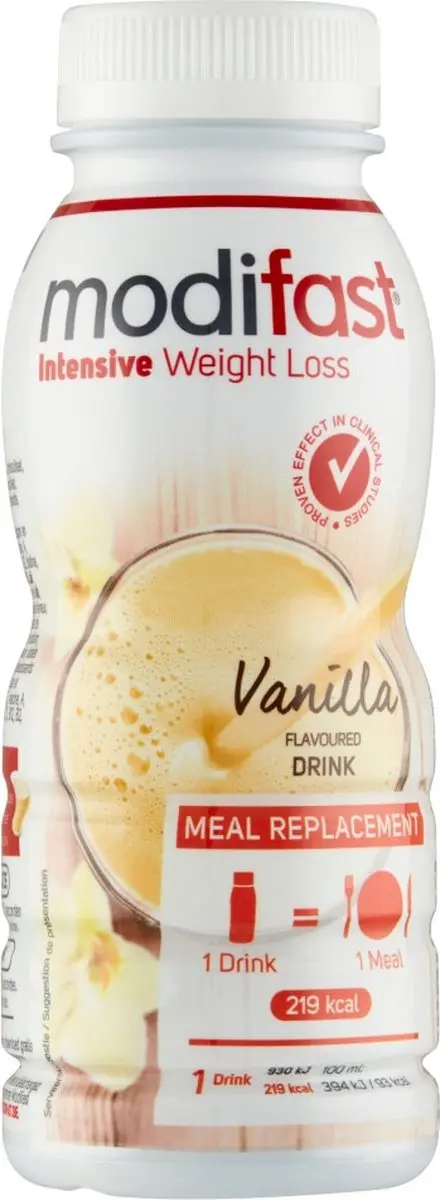 Modifast Intensive Drink Vanille - 4x236ml