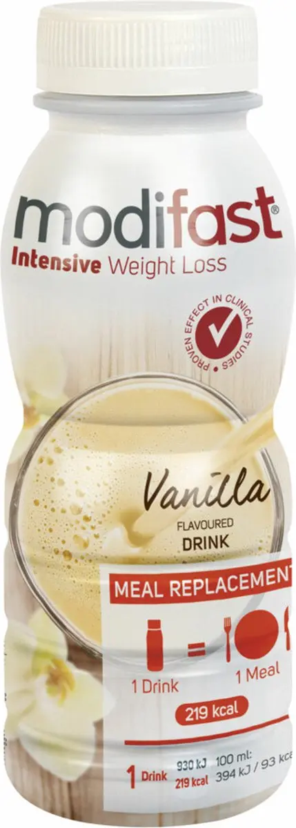 Modifast Intensive Drink Vanille - 4x236ml