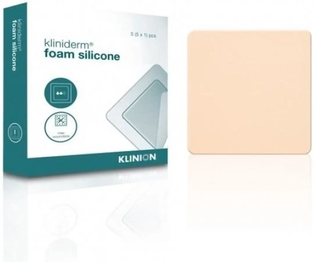 Klinion Kliniderm Foam Silicone Schuimverband 10x20cm
