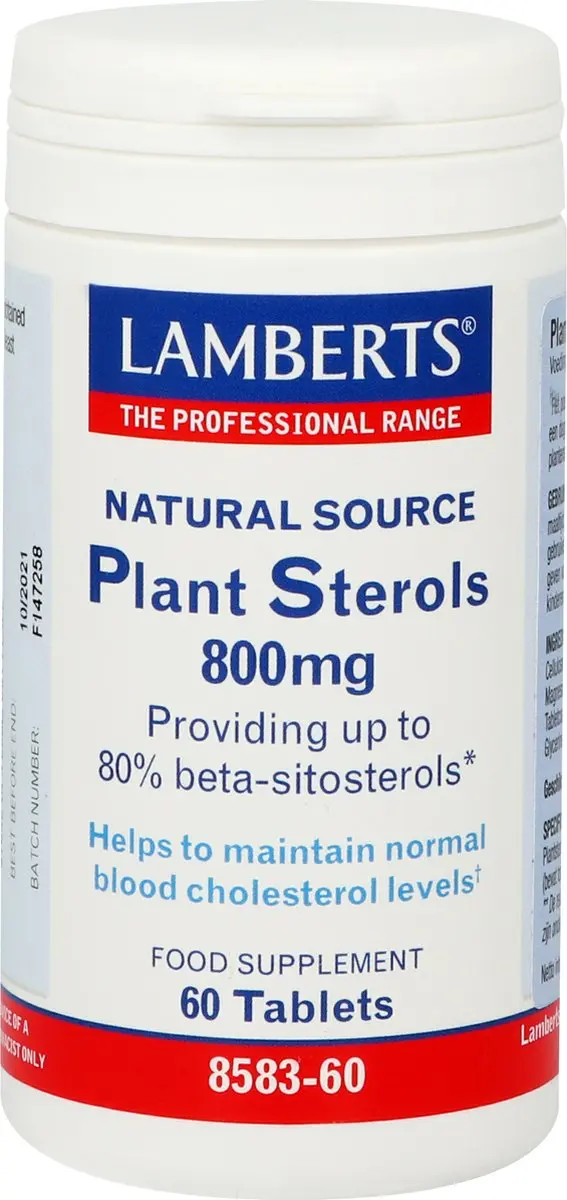 Lamberts Plant Sterolen 800mg 60 Tabletten