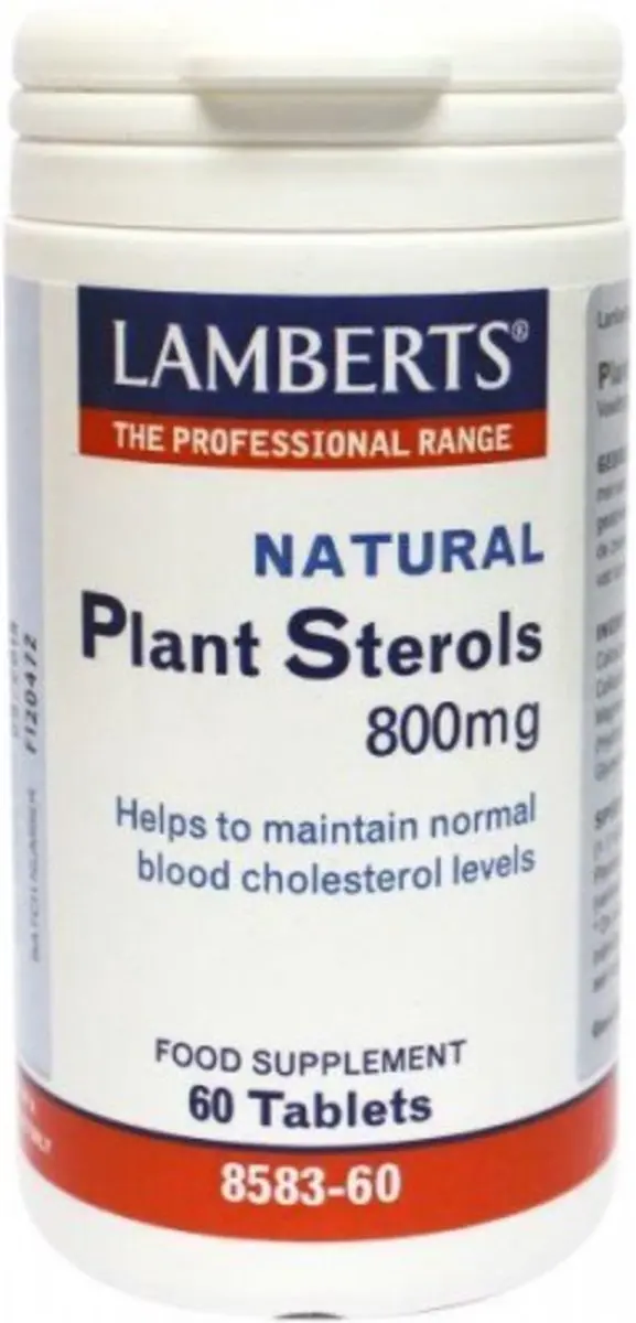 Lamberts Plant Sterolen 800mg 60 Tabletten