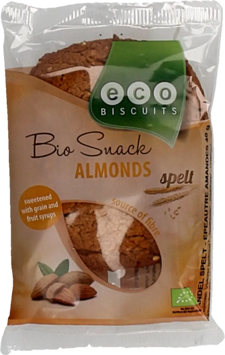 Eco Biscuit Spelt Amandelbiscuit Bio 40g