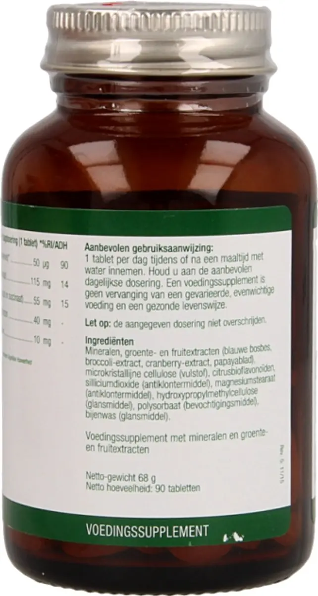 Essential Organics Selenium 50µ - 90 Tabletten