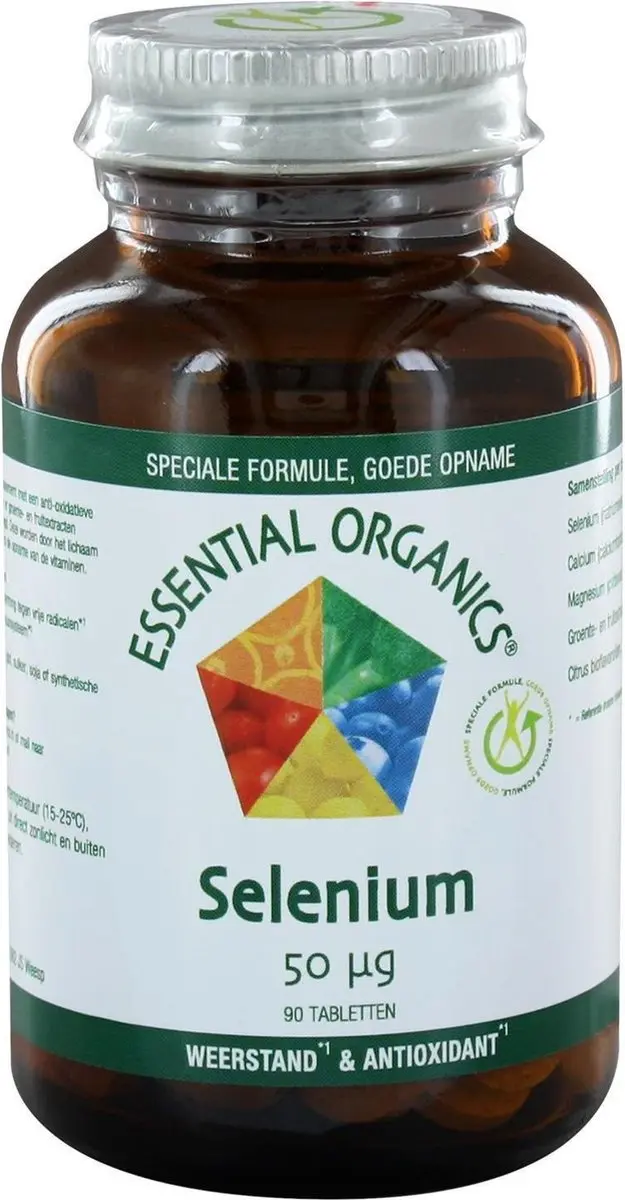 Essential Organics Selenium 50µ - 90 Tabletten