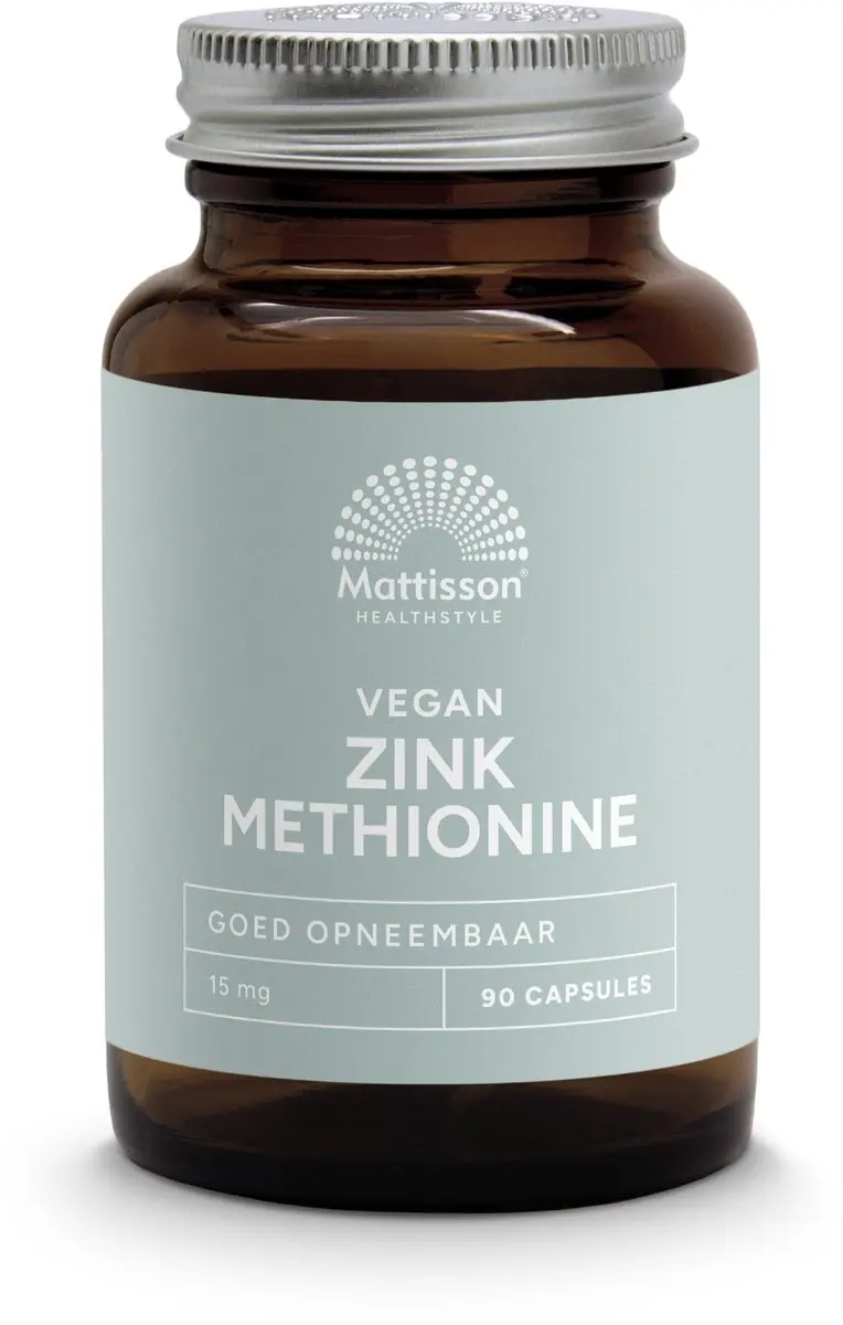 Mattisson Zink Methionine 15mg - 90 Capsules